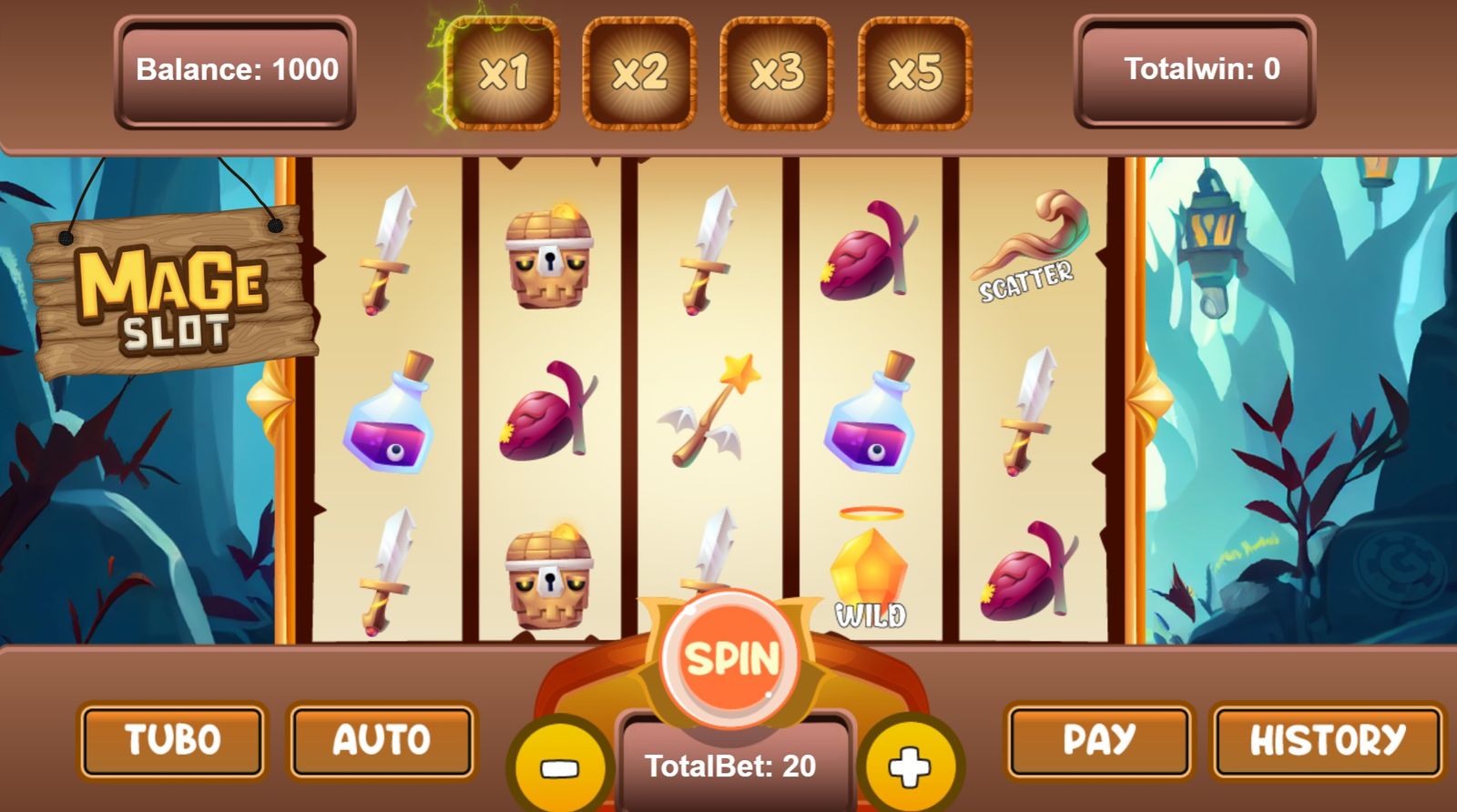 Slot Mage Start